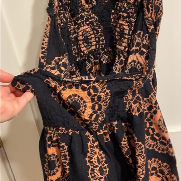 4/$12 Tye-Dyed Halter Dress - Picture 3 of 3